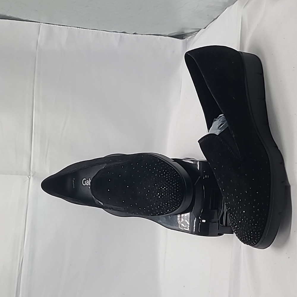 Gabor Womens 72-611 Black Shoes  sz. 6